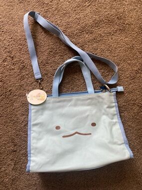 MEDIUM Tote Bag with  Strap SUMIKKO GURASHI NEW CANVAS
